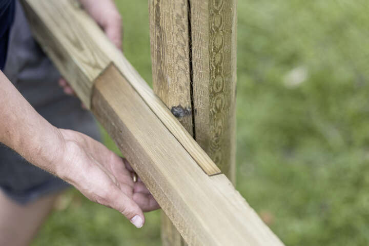 AKO OctoWood Querstange für Paddock